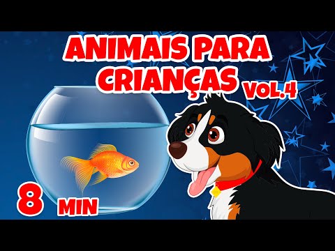 Animais Para Crianças Vol. 4 - Giramille 8 min | Desenho Animado Musical