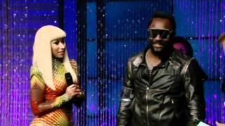 [HD] Nicki Minaj &amp; Will.I.Am - Check It Out (Live On Regis &amp; Kelly 10/11/2010)