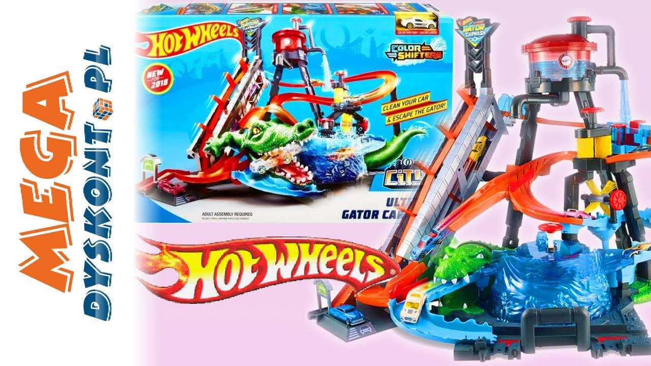 Hot Wheels • MegaMyjnia Atak krokodyla • FTB67 • Mattel