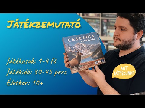 Cascadia Vadvilága Játékbemutató - Mit Játsszunk?