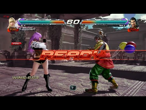 562_2 Lili Pirate ryona VS Lei - Tekken 7 ( Anakin x24 ) sin Grafica