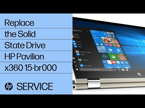 Replace the Solid State Drive | HP Pavilion x360 15-br000 | HP