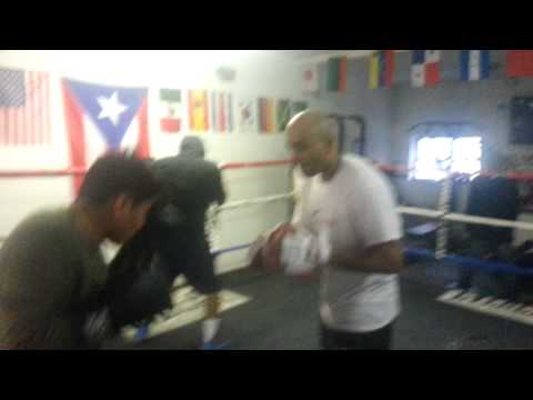 Leonides "The Spartan" Training Alfredo