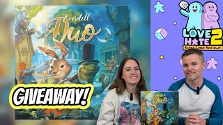 Everdell Duo - Giveaway & Non-Gamer's Review!