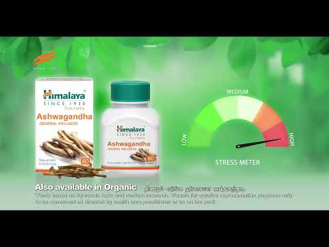 Got trouble sleeping? It could be stress | De-stress naturally with Himalaya Ashwagandha