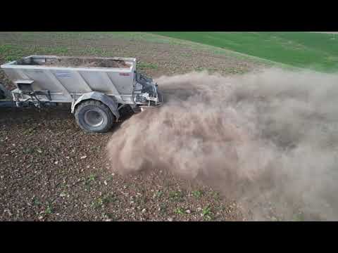 Carbokalk streuen nach Düngekarte mit GPS - Südzucker AG