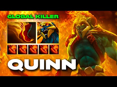 Quinn Huskar [S-Tier MID 7.35b] - Full Match Dota Class