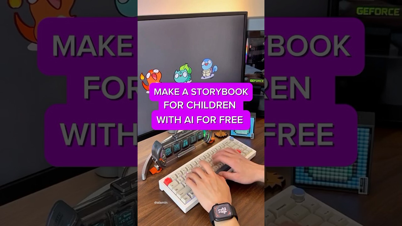 📖 How to Create Children's Book Illustrations Using AI (Easy & Fun!)