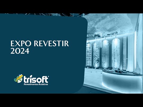 NOVIDADES -  Stand da Trisoft - ExpoRevestir 2024 com estilista Alexandre Herchcovitch.