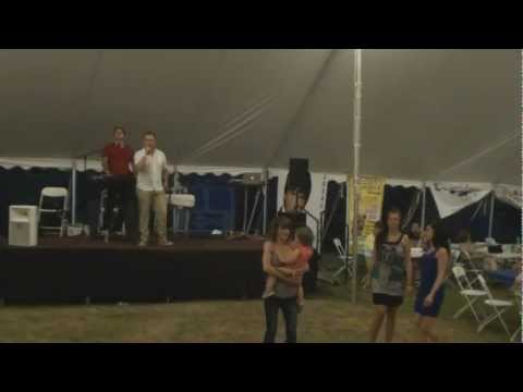 Dancing Serbian bebche Serbian fest Chicago IL, 2012.