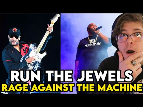 Music Producer Discovers Rage Against the Machine w Run the Jewels Live - Close Your Eyes