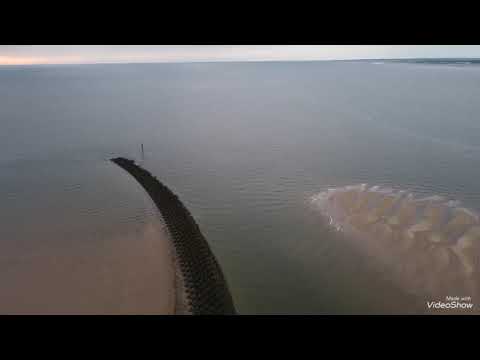 River Mersey - New Brighton - Perch Rock with Dji Mini 2