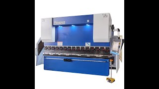 160X3200mm Delem DA66T Electro hydraulic Synchronous CNC Press Brake