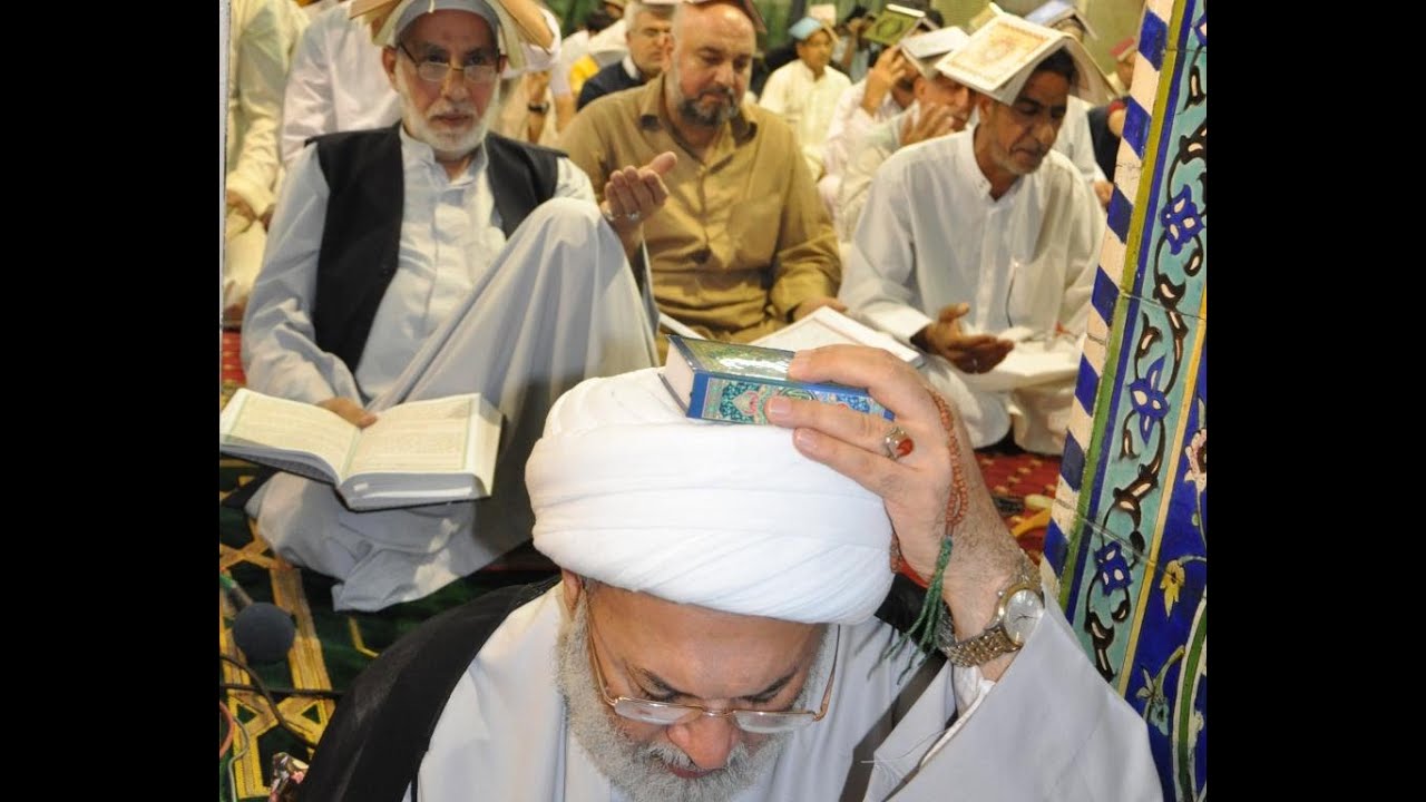 مشاركة سماحته للمصلين في إحياء ليلة ال 23 من شهر رمضان في جامغ براثا - الجزء الثاني -