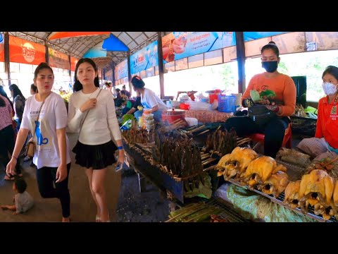 Walking tour Cambodian Market Food Tour - Most Popular at Kien Svay Resort 2022