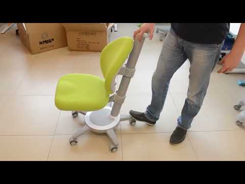 Растущее кресло Mealux Cambridge (Y-410) KZ, зеленое в Элисте - видео 2