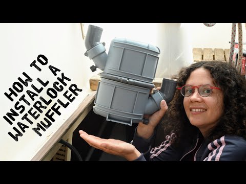 Installing a Vetus NLP Waterlock Muffler -- Sarah Scott -- Adventures of a Black Woman Sailor
