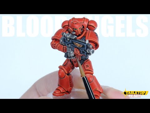 How To Paint Blood Angels for Warhammer 40,000