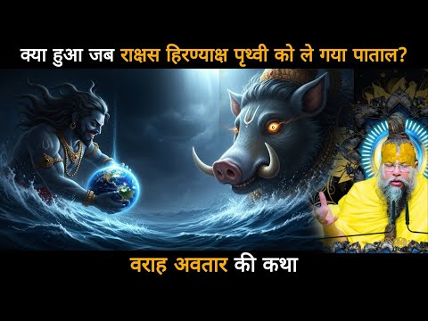 क्या हुआ जब राक्षस हिरण्याक्ष पृथ्वी को ले गया पाताल? वराह अवतार की कथा