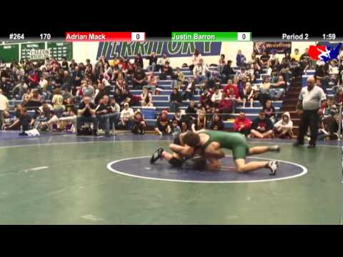 COS Metro 170 Quarterfinal: Adrian Mack (Discovery Canyon) vs. Justin Barron (Falcon)