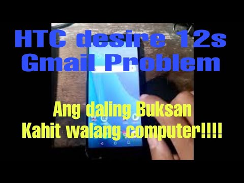 HTC desire 12S FRP bypass gmail account W/O Computer done!!!!!!
