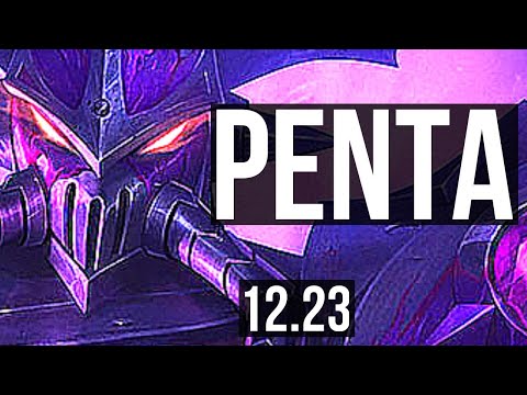 KASSADIN vs SYNDRA (MID) | Penta, 13/0/4, Legendary, 300+ games | EUW Master | 12.23