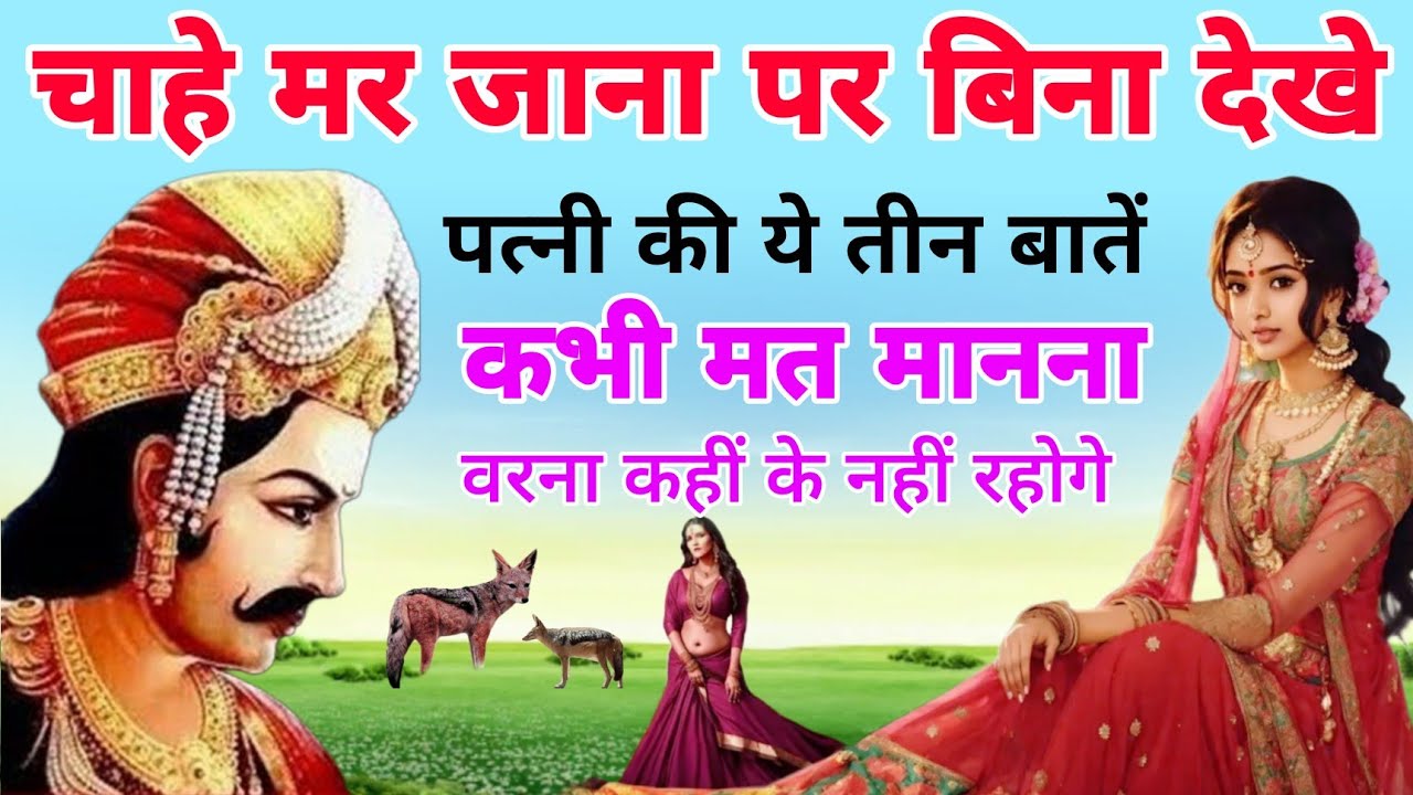चाहे मर जाना पर बिना देखे पत्नी की ये 3 बातें कभी मत मानना वरना कही के नही रहोगे! Ek Raja Aur 7 rani