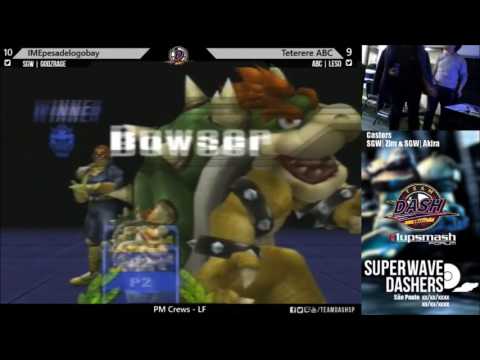 Super Wavedashers - SGW Godzrage e seu Bowser comedor de crews