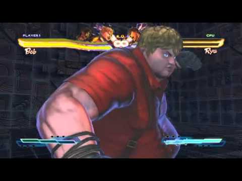 Bob's Super Art and Cross Assault in Street Fighter X Tekken