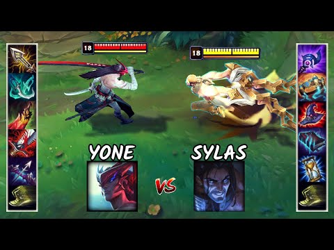 YONE vs SYLAS FULL BUILD FIGHTS & Best Moments!