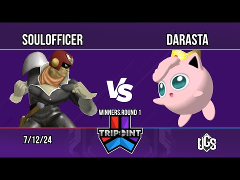 Tripoint Smash 242 - Winners Round 1 - SoulOfficer(Captain Falcon) Vs. Darasta(Jigglypuff)