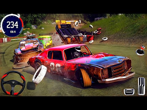 Extreme Demolition Car Racing 3D - Wreckfest Car Crash Beam Stunt Simulator : PC Gameplay #16