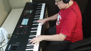 Being at War with Each Other, PIANO cover play along, Barbra Streisand