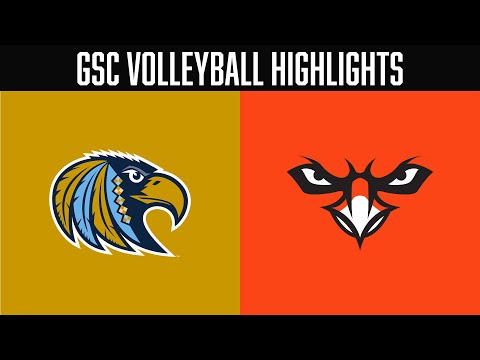Mississippi College at AUM | GSC Volleyball Highlights | Sept. 28, 2024