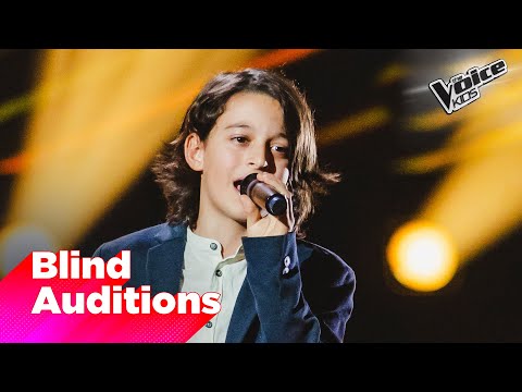 Andrea ci delizia con "Balorda Nostalgia" di Olly  | The Voice Kids Italy Blind Auditions