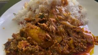 Authentic Ghanaian Fried Chicken, Kontomire Stew & Rice Recipe | Easy Ghana Style Cooking