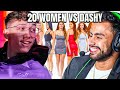 SCRAP REACTS TO 20 WOMEN VS 1 DASHY! (HILARIOUS)
