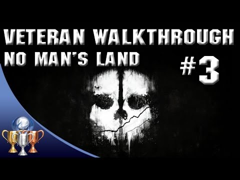Call of Duty Ghosts - Veteran Difficulty Walkthrough - No Man's Land - Part 3