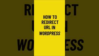 How to redirect URL in WordPress