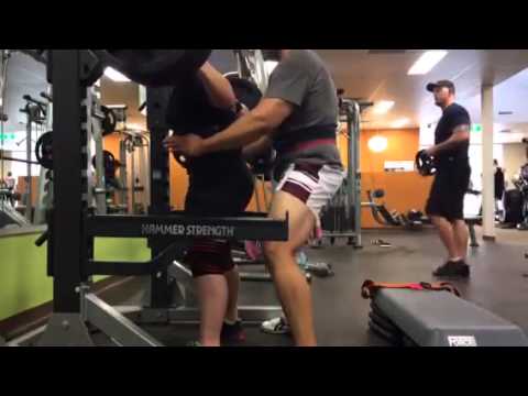 PTC Sydney - Ashleigh squats 180kg