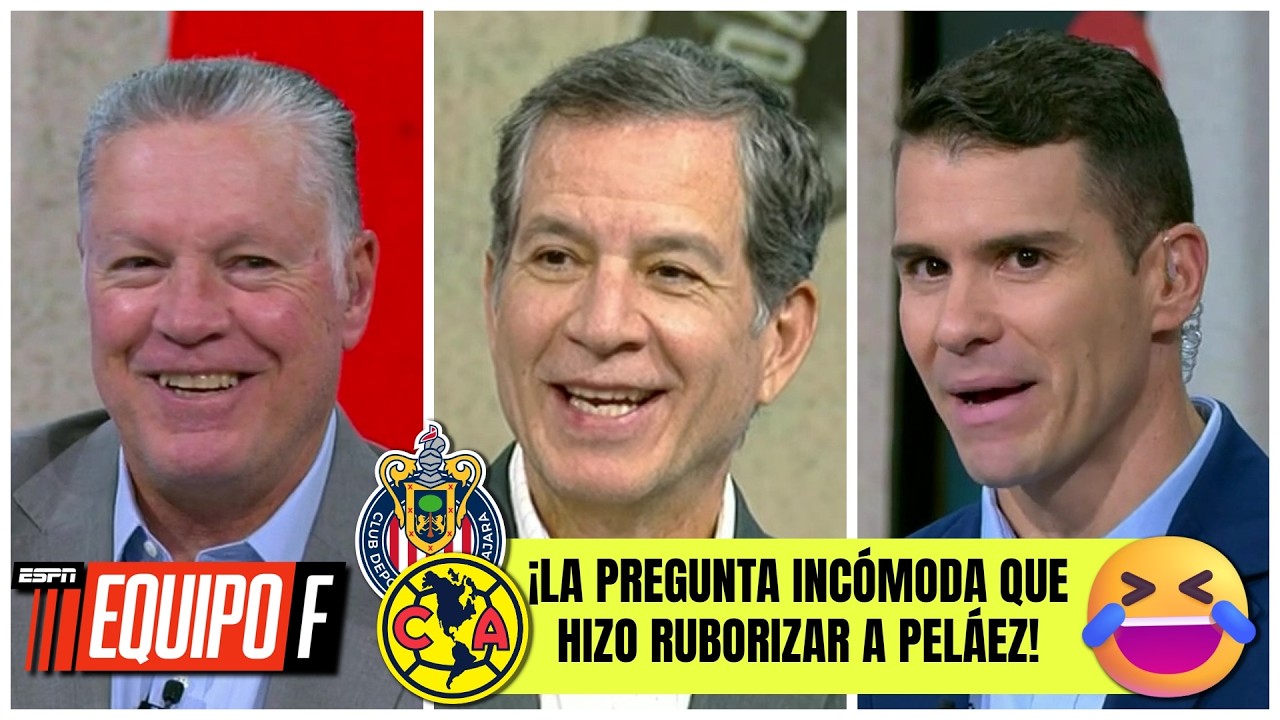 ALARCÓN puso a PELÁEZ en GRAN APRIETO: ¿pesa más la camiseta del AMÉRICA o la de CHIVAS? | Equipo F