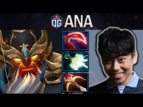 OG.ANA SMURF EMBER SPIRIT WITH DAEDALUS-MJOLNIR - DOTA 2 7.31 GAMEPLAY