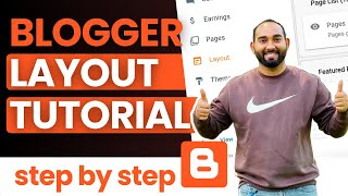 How to Change Blogspot Layout | Add Popular Posts on Blogger Sidebar (Left & Right)