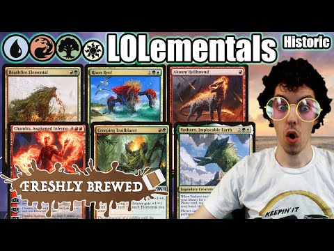 Freshly Brewed: Episode 15 - Risen Reef + Landfall = LOLementals! (Historic)