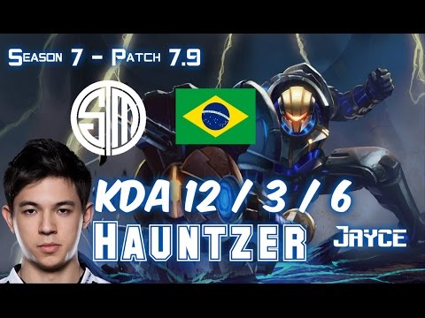 TSM Hauntzer JAYCE vs YASUO Top - Patch 7.9 BR Ranked