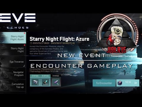 EVE ECHOES - PvE - New Event Starry Night Flight: Azure