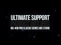 Ultimate Support Product Outlines - MC-40B Pro Classic Series Boom Mic Stand