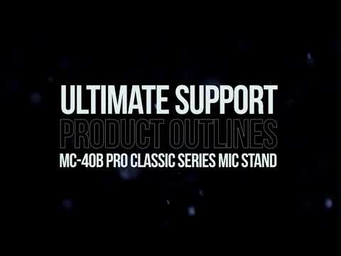 Ultimate Support Product Outlines - MC-40B Pro Classic Series Boom Mic Stand