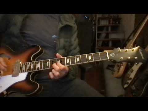 VIDEO DEMO UPDATED! Epiphone "Inspired By" John Lennon(US customers, tax included in shipping cost) Signature '65 Casino 2009 - 2014 - Vintage Sunburst with hard case image 16