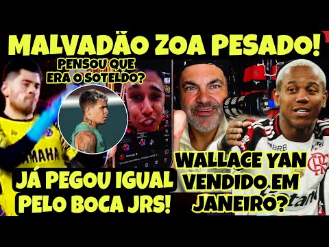 Wallace Yan na mira? Fla ironiza: "Pensou que era o Soteldo?" Rossi repete com De la Cruz!